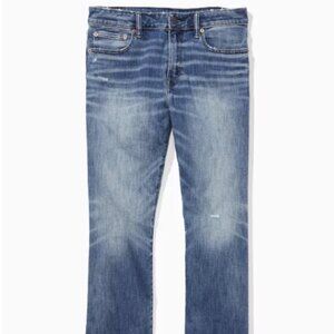 NWT AE AirFlex+ Distressed Original Bootcut Jean